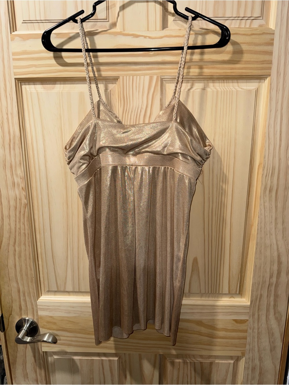Shimmery Gold Top - Picture 2 of 3